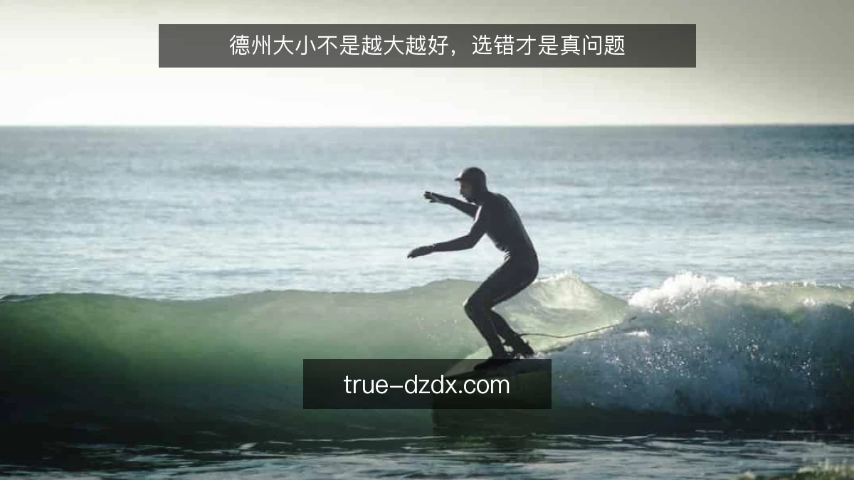 德州大小不是越大越好，选错才是真问题