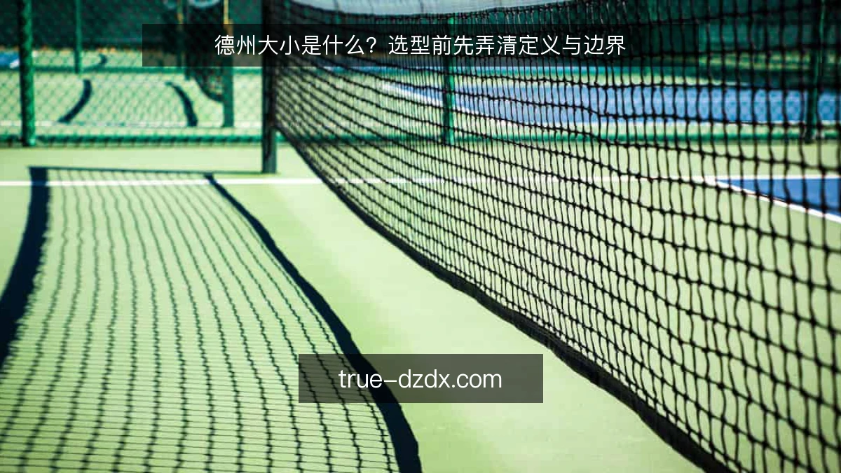 德州大小是什么？选型前先弄清定义与边界